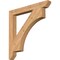 Ekena Millwork Westlake Slat Smooth Bracket, Western Red Cedar, 3 1/2"W x 32"D x 32"H BKT04X32X32WTL06SWR - alternate 1